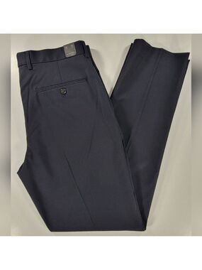 NEW J. CREW Bowery Dress Pants Wool Blend Mens 31/32 Navy Blue NWT $148 Stretch